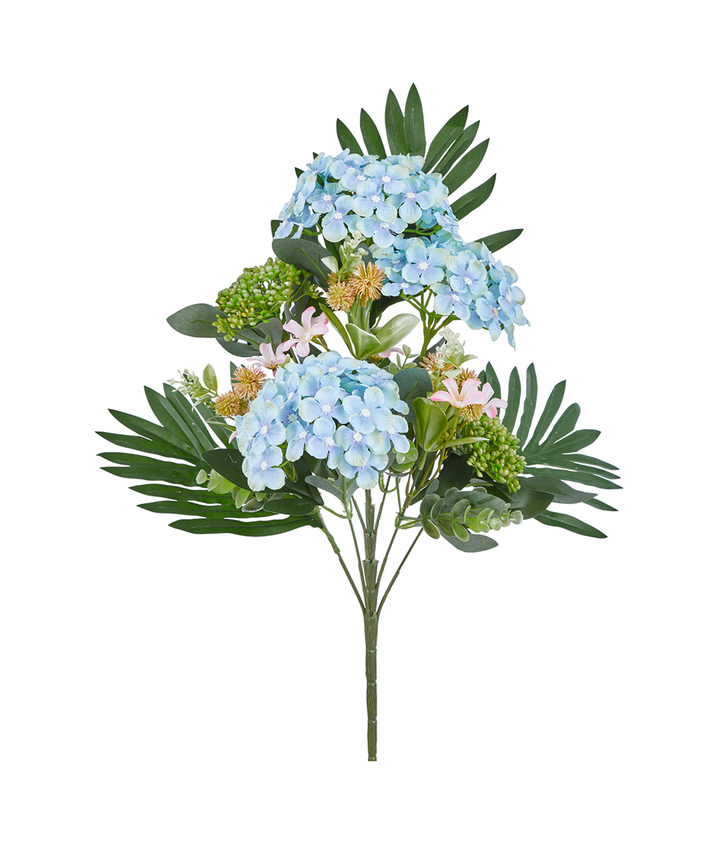FRONTALE HYDRANGEA 50CM. AZZURRO