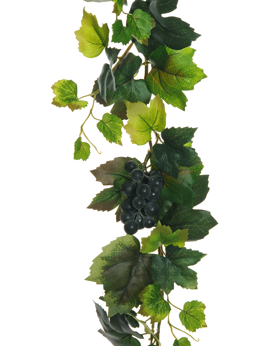 FESTONE DI VITE C/4GRAPPOLI L190CM. VERDE