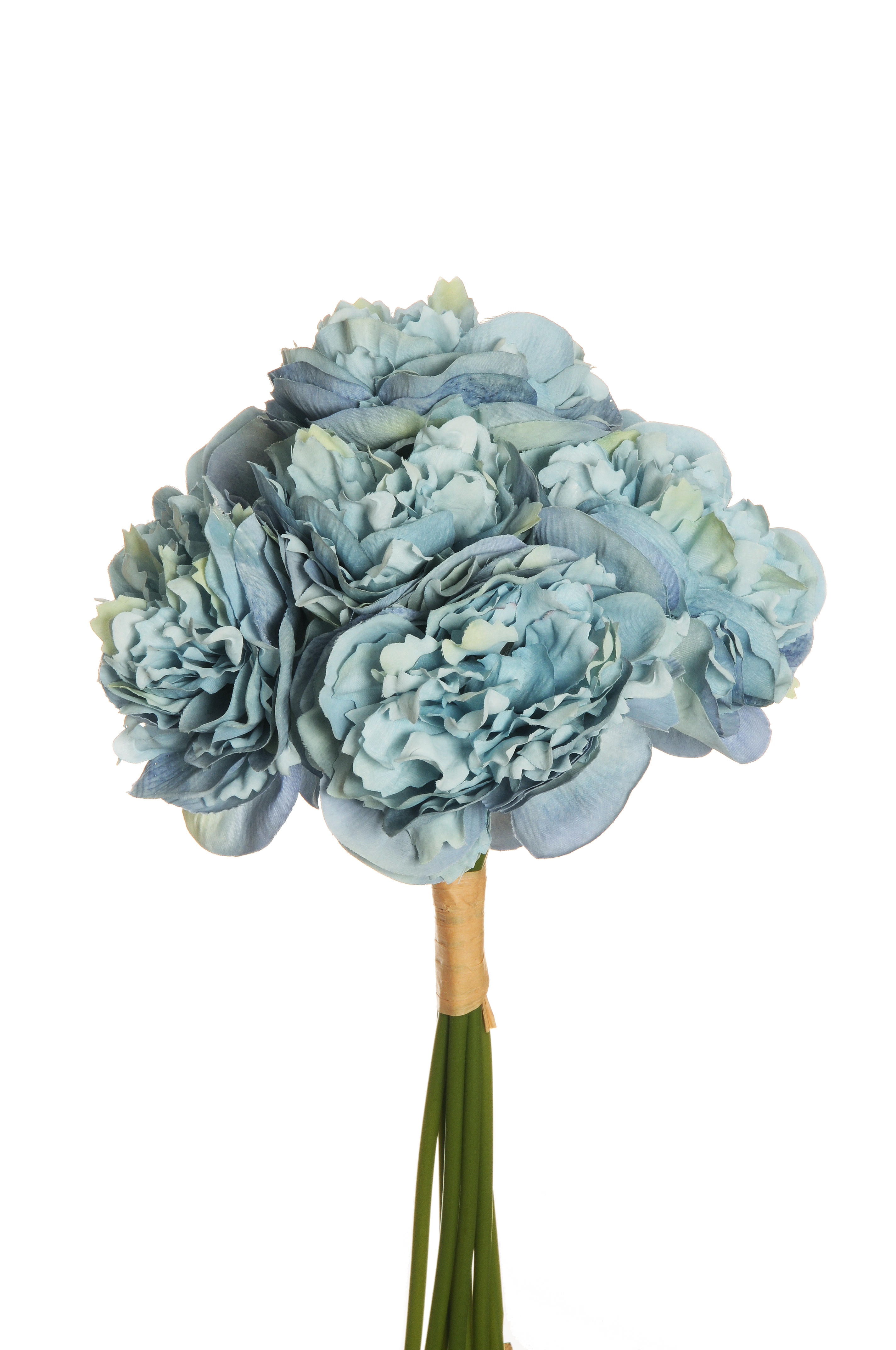 PEONY BUNDLE X7 34CM. IVORY