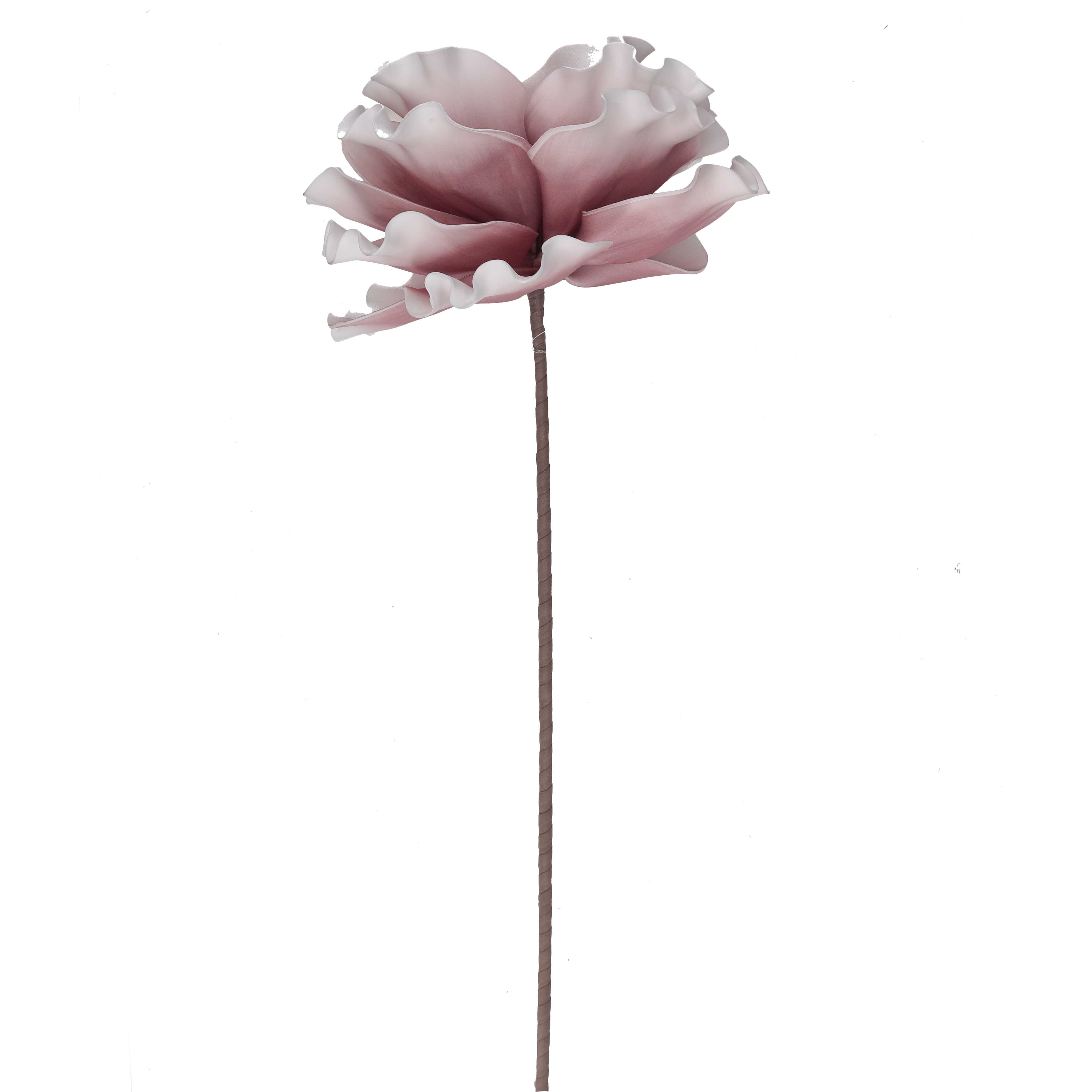 PEONIA FOAM H73CM. ROSA