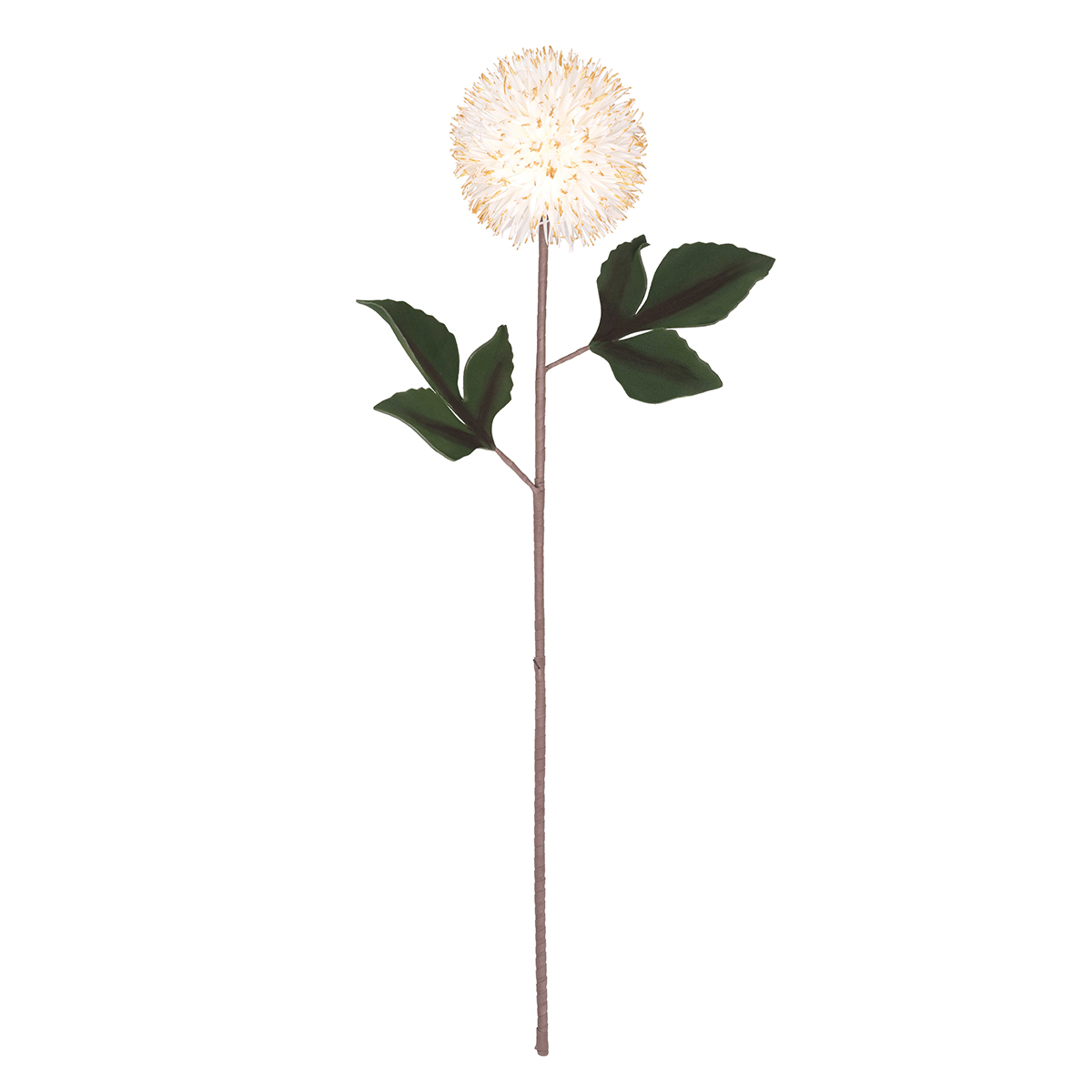 TARASSACO FOAM H84CM. BIANCO E ORO