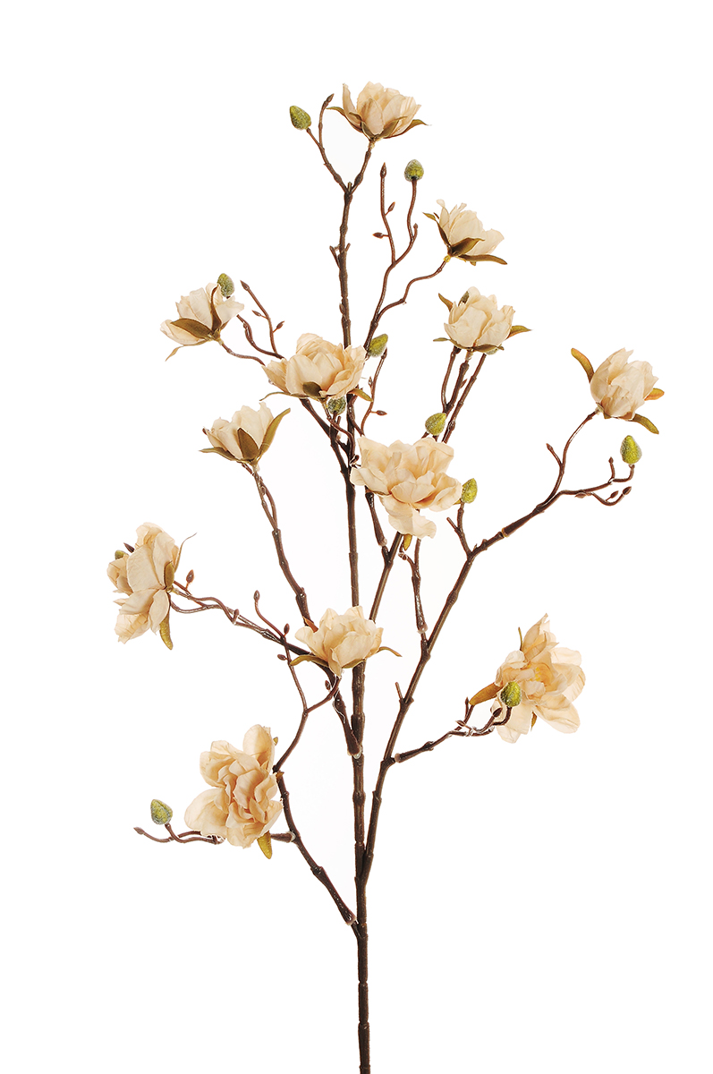 MINI MAGNOLIA SPRAY 87CM. 2PZ. CREMA