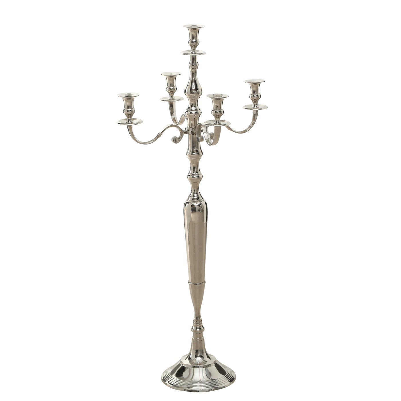 CANDELABRO 5FIAMME H100 ALLUMINIO