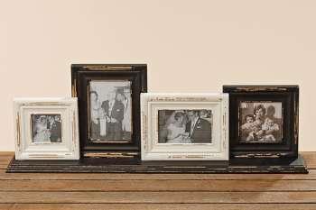 PORTAFOTO 4FOTO  L66CM. LEGNO