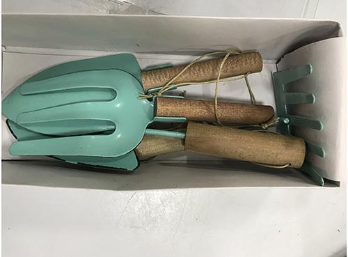ATTREZZI GIARDINO 4PZ. 18CM.TIFFANY