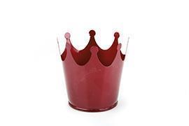 CORONA METAL 10PZ. H7,5 D7CM. ROT