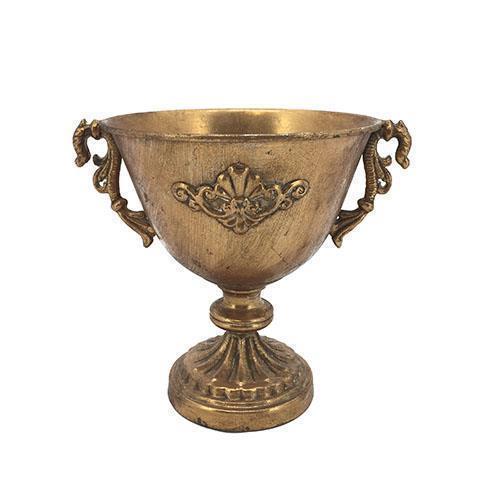 COPPA MET.SVAS.C/MAN. E STEMMA H23 D20CM.