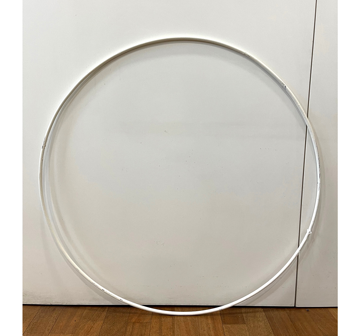 ANELLO SOSP. D70CM. FERRO BIANCO