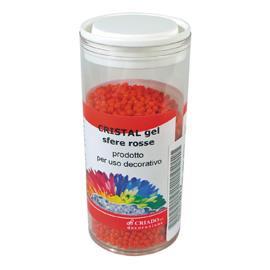 CRISTAL GEL SFERE 100GR. ROSSO
