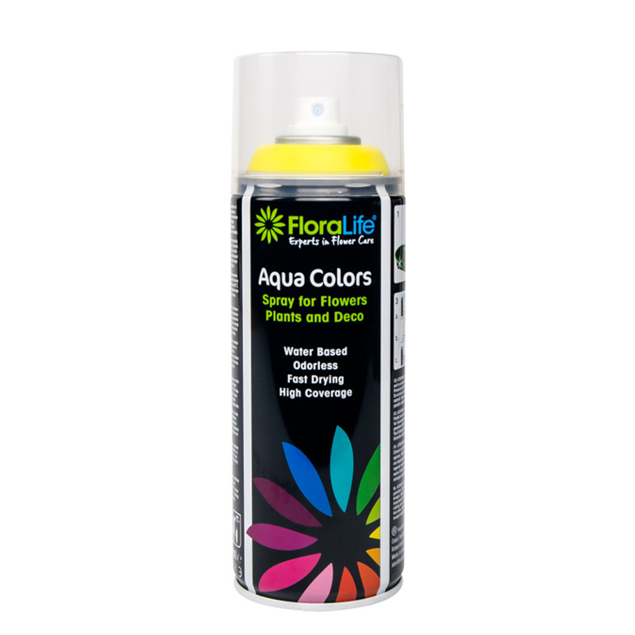 FLORALIFE AQUA COLOR 400ML TRAF.YELLOW