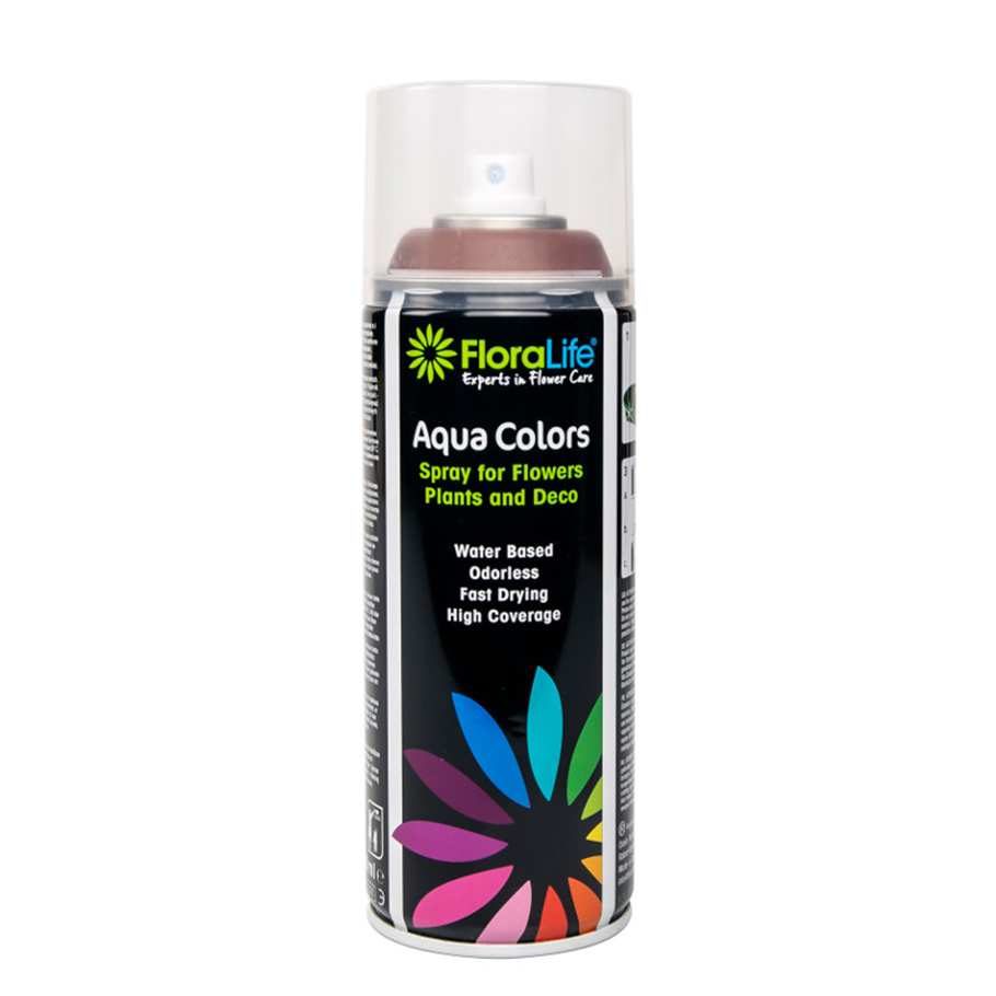FLORALIFE AQUA COLOR 400ML BROWN
