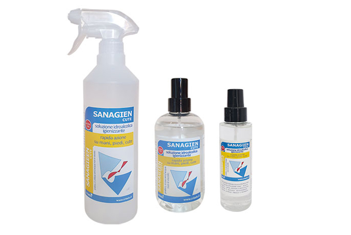 SANAGIEN SPRAY CUTE SOLUZ. IDROALCOLICA 750ML