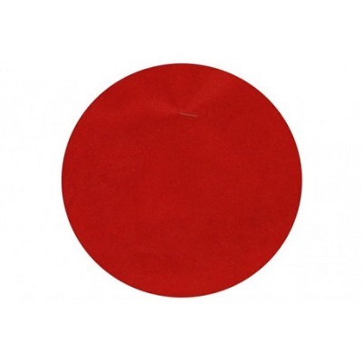 TONDI NIZZA 23CM. 100PZ.ROSSO