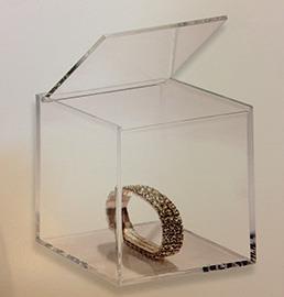 BOX TRASP. 10X10CM. 2PZ. C/COPER.