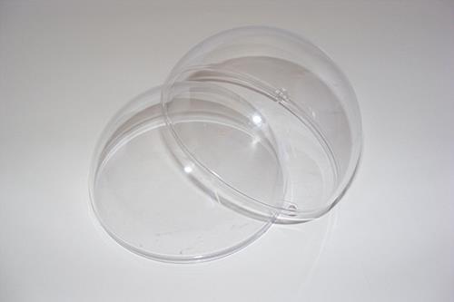 SFERA PLASTICA 120MM. 12PZ.TRASP.