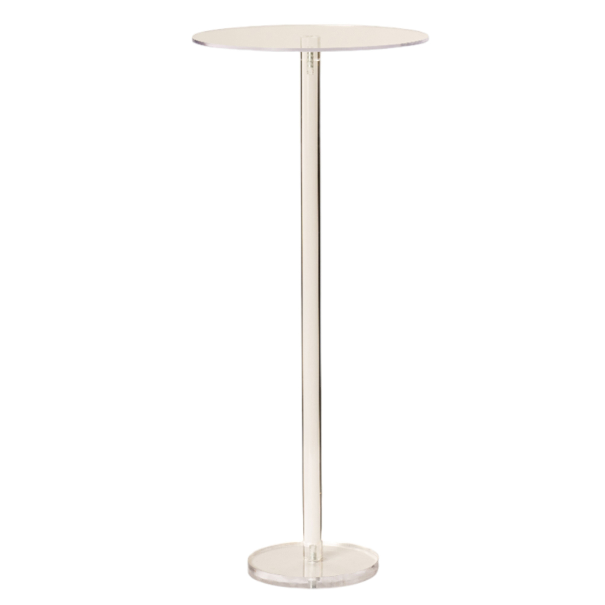 ALZATA CIRCOLARE PLEXIGLASS D35 H80CM.