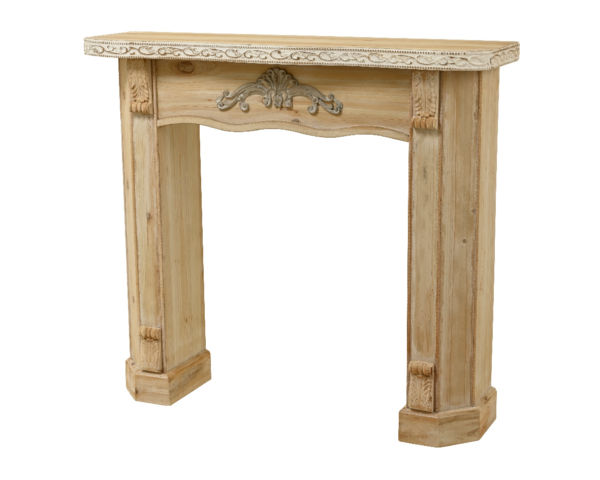 CAMINO DA DECORO IN LEGNO H100 29,5X111CM. NAT.