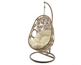 WICKER HANG.CHAIR H190 97X95CM.NAT