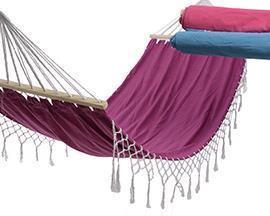 HAMMOCK W/WOODEN SLAT 200X100CM. AZZ