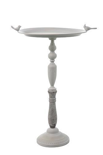 ALZATA MET. D38 H63CM. BIANCO