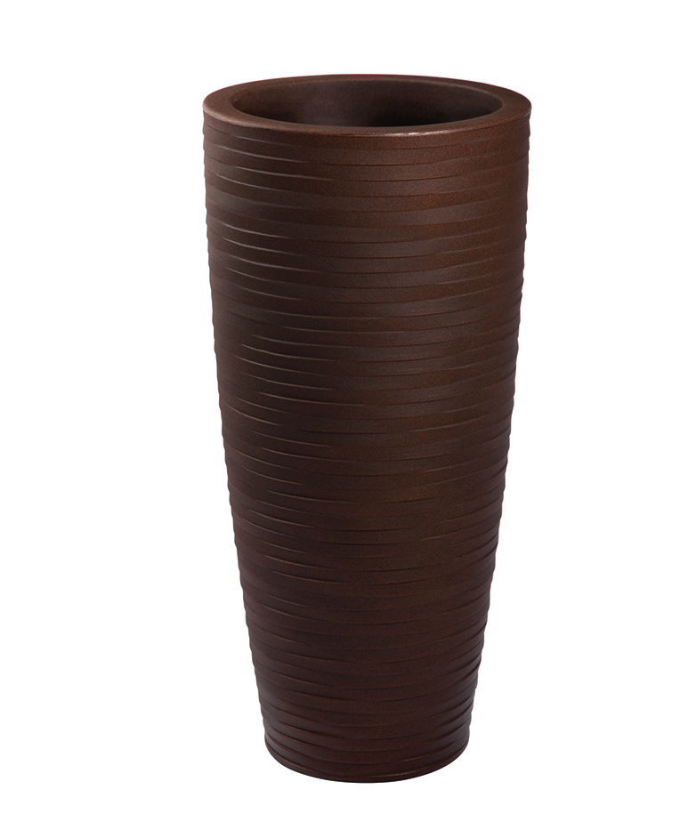 VASO TALOS ELEGANCE H70 D33CM. CORTEN
