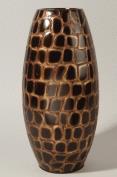 VASO POLY DISEGNO CROCO H47CM.