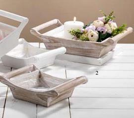 VASSOI QUADR.SET2PZ. H6,5-5 35X23 23X17 NAT