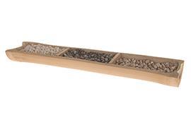 BAMBOO 3POSTI C/CONCHIGLIE 15-18X5CM.