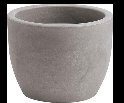 VASO HERA H38 D50CM. CENERE