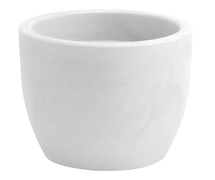 VASO HERA H45 D60CM. BIANCO