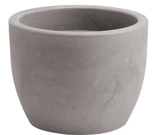 VASO HERA H45 D60CM. CENERE