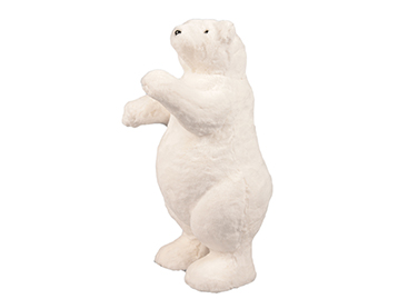 ORSO BIANCO IN PIEDI H53 30X25CM. --NETTO------