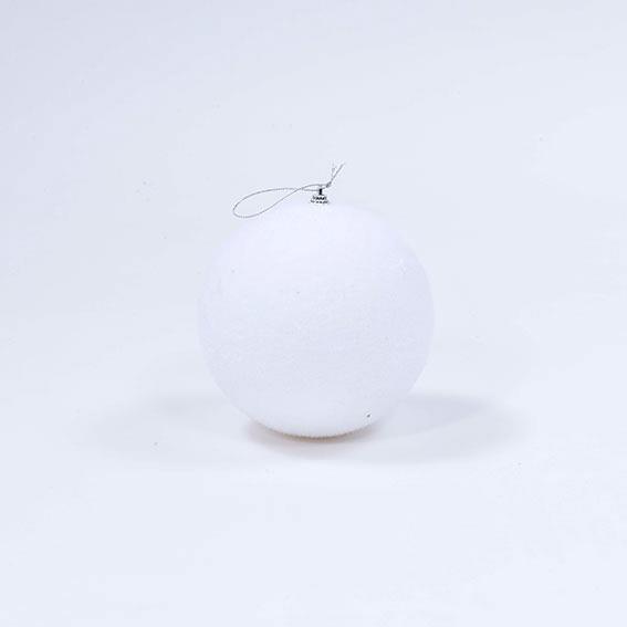 BALLS SNOW D15CM.WHITE