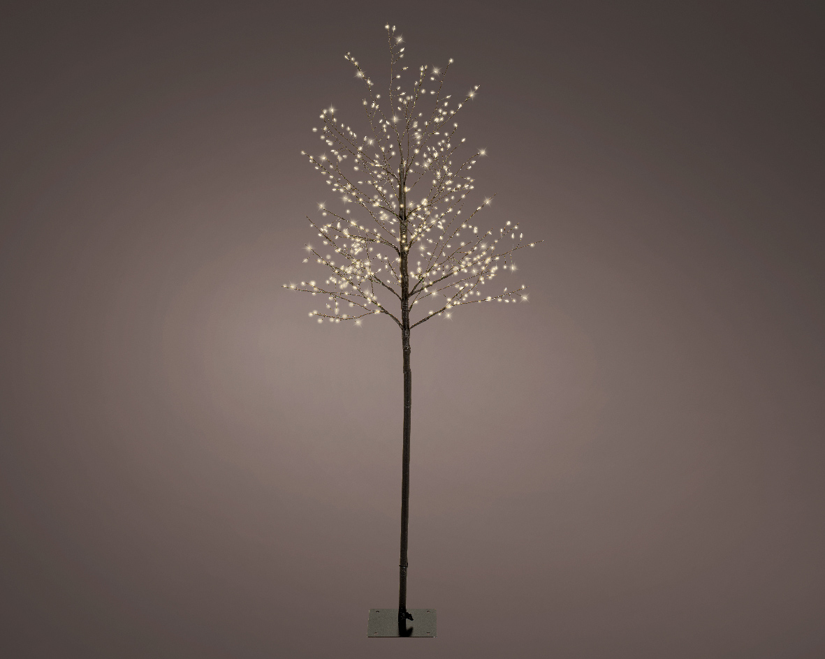 ALBERO C/480LED BLACK H150 D30CM. --NETTO-------