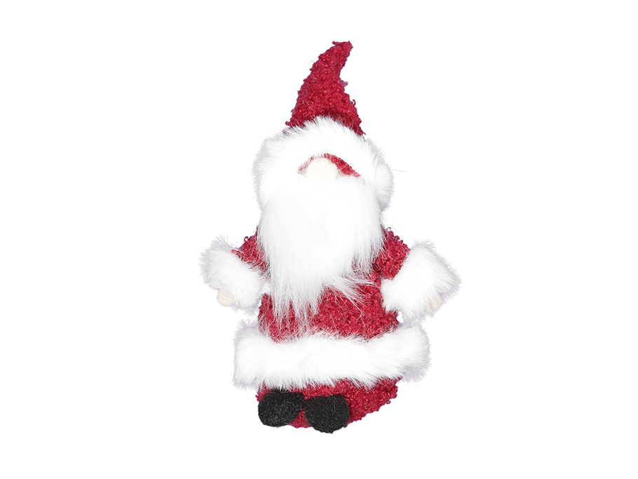BABBETTI STOFFA H16CM. 2PZ. ROSSO