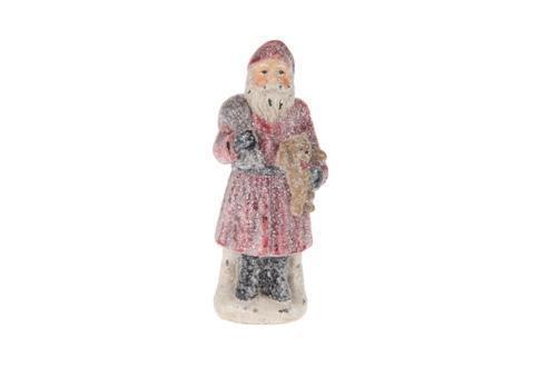 BABBO NAT+ORSO 2PZ. H15CM. RES.MIX ROS