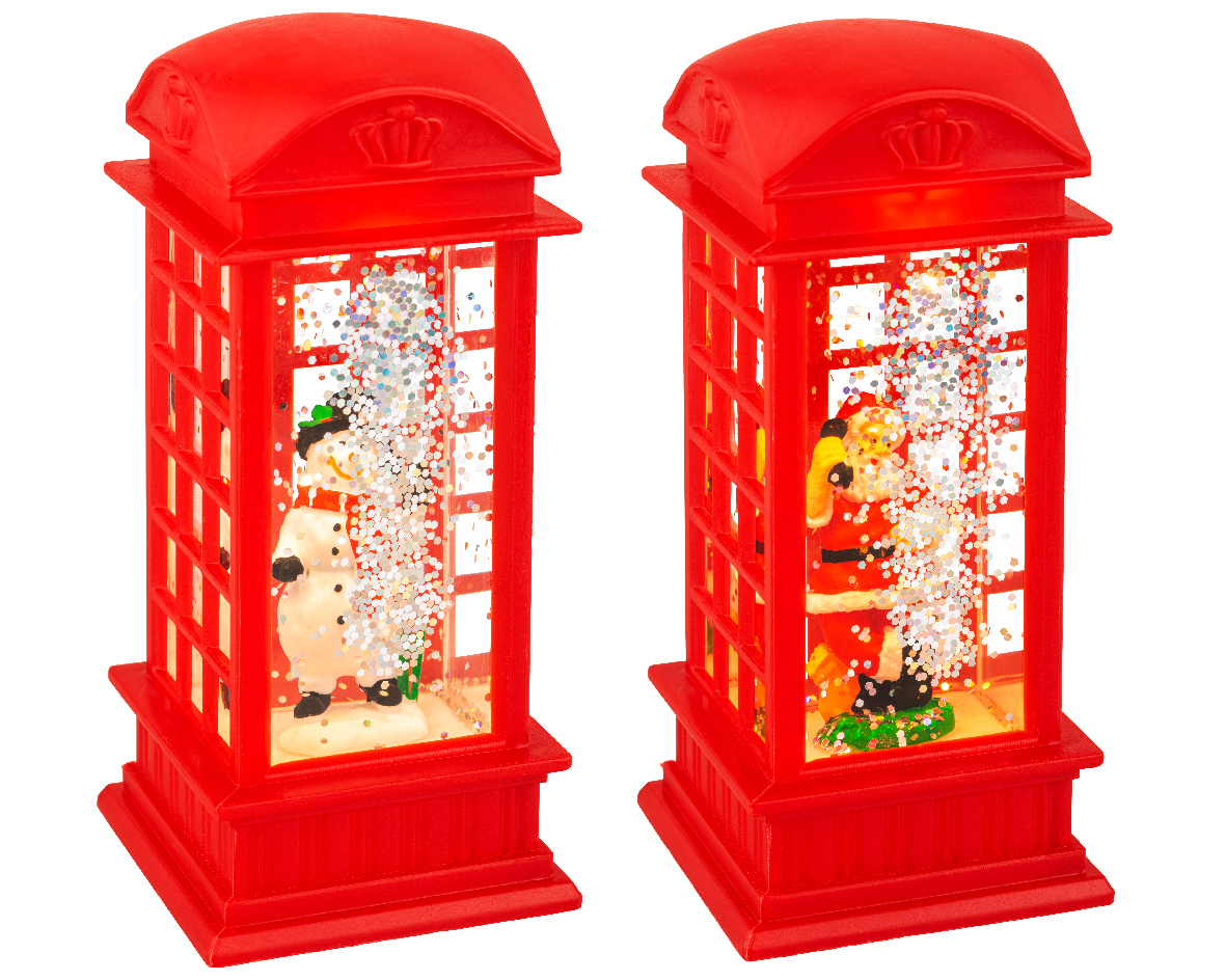 CABINA TELEF.C/LED H12 5,2X5,2CM. 2PZ. --NETTO--------