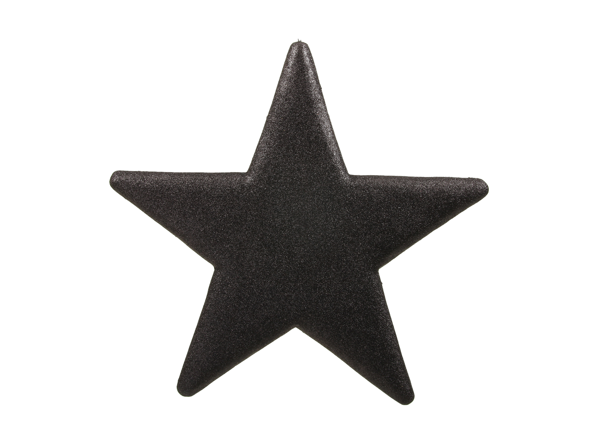 STELLA GLITTERATA 25X25CM. 2PZ. NERO