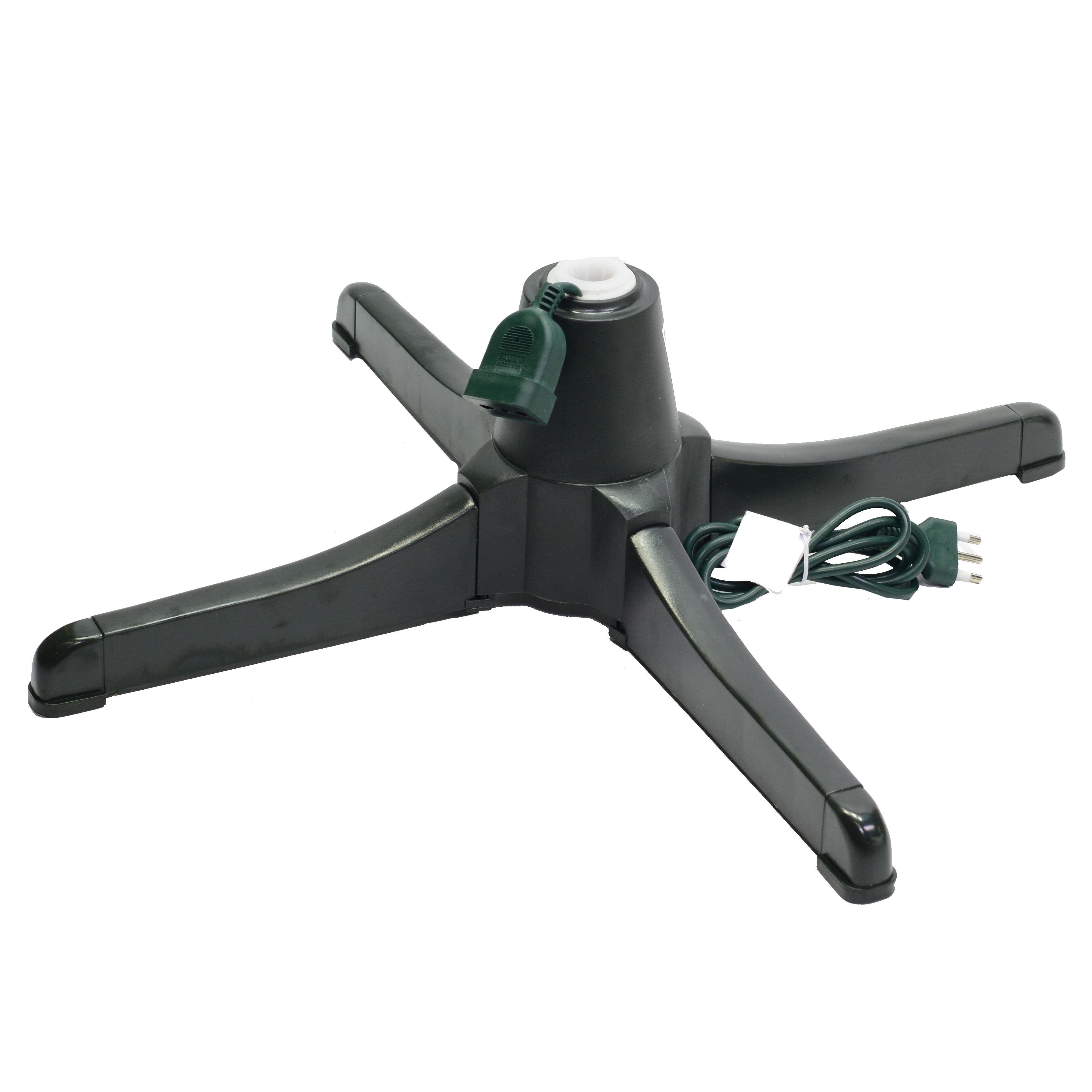 BASE ALBERO ROTANTE D31,8CM. C/PRESA X LUCI