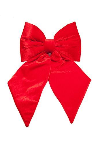FIOCCO VELLUTO 30CM. ROSSO