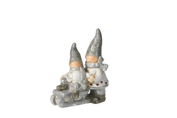 BIMBI INVERNO 2 COPPIE  H11,5  ARG.  --NETTO-----