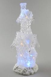 CASA DI GHIACCIO C/LUCI H.45,5CM.