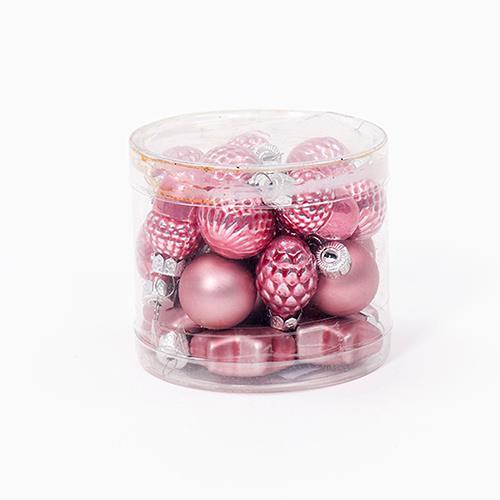 STELLA-CUORE SFERA- PIGNA D3CM. 24PZ. ROSA