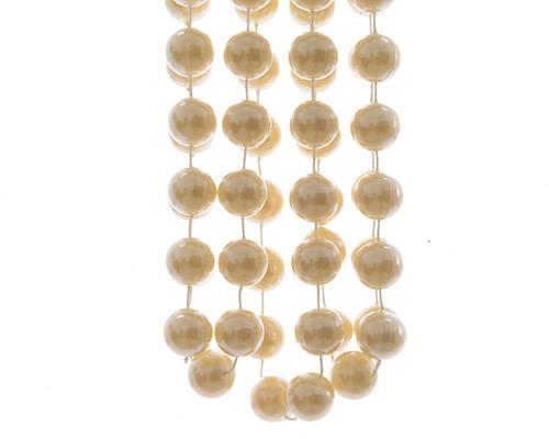 BEAD GARLAND XXL 20MM.270CM.PEARL