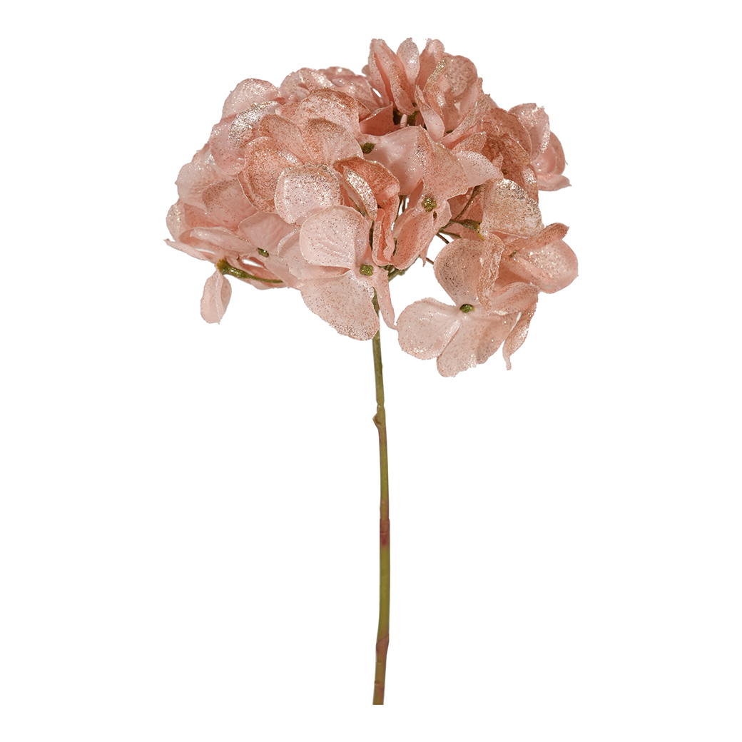 PICK ORTENSIA GLITTER 32CM. 2PZ. ROSA