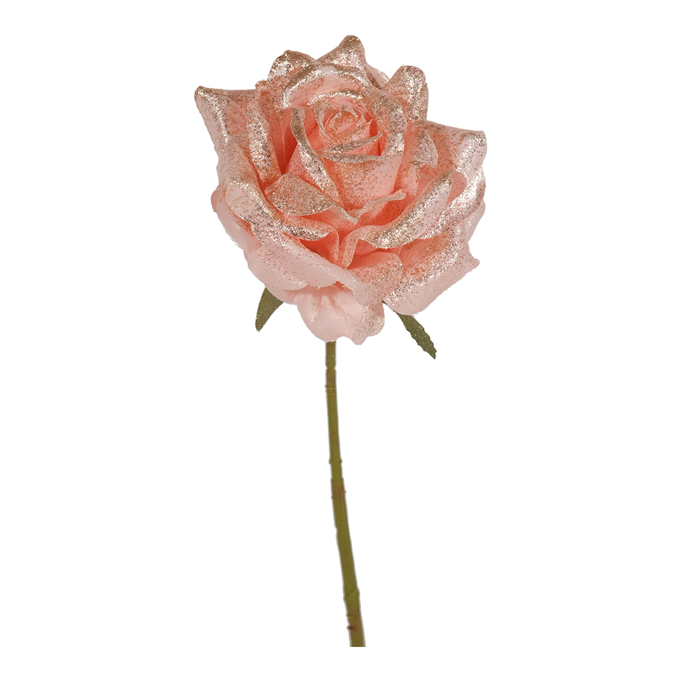 PICK ROSA GLITTER 33CM. 2PZ. ROSA