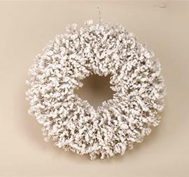 CORONA SNOWTEA D35CM. WHITE  ----NETTO------------