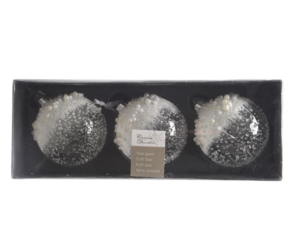 SFERE NAT. D8CM. 3PZ. INNEV. C/PERLE