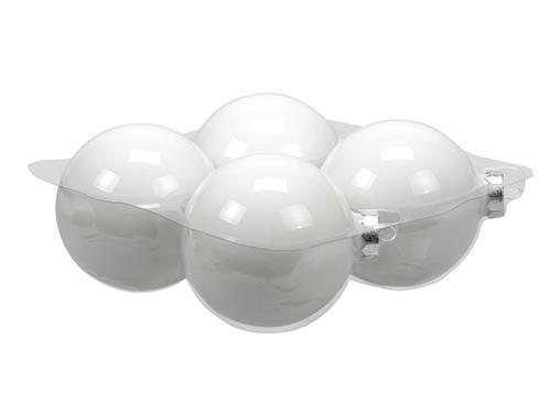 SFERE NATAL.D100MM. 4PZ. WHITE OPAL