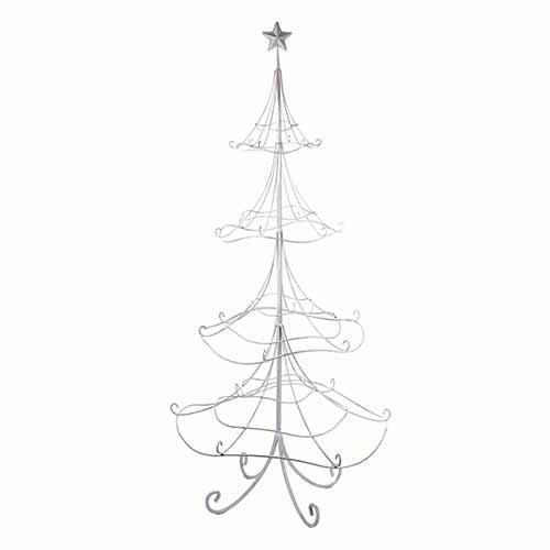ALBERO DI NATALE IN METALLO H155CM. D72CM.
